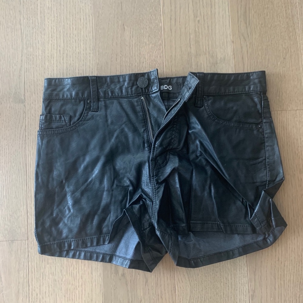 Leather Shorts
